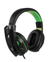 Casti Cu Microfon Fenner Cuffie Verde/negru Pc