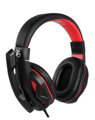 Casti Cu Microfon Fenner Cuffie Rosu/negru Pc