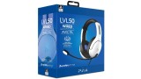  Casti Cu Fir Pdp Lvl50 Alb/negru Ps5 pentru PS5