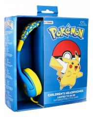 Casti Otl Pokemon Pikachu Albastru/galben