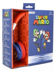 Casti Otl Super Mario Albastru/rosu