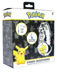 Casti Otl Pokemon Pikachu Alb/negru