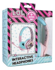 Casti Cu Microfon Otl Interactive Lol Boom Roz/albastru