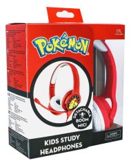 Casti Cu Microfon Otl Pokemon Interactive Boom Rosu/alb