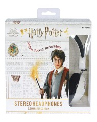 Casti Otl Harry Potter Hogwarts Crest Teen Negru/alb