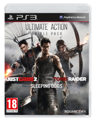 Ultimate Action Triple Pack Just Cause 2 Sleeping Dogs &tomb Raider