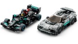 Joc Lego Speed Champions: Mercedes-amg F1 W12 E Performance Mercedes-amg Project One (76909)