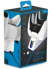 Abp Statie Dubla De Incarcare Usb Alb - Ps5