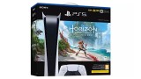 Consola 825gb + Horizon Forbidden West Playstation 5 Digital Edition Alb pentru Playstation 5