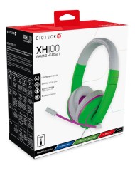 Casti Gioteck Xh-100s Wired Stereo Roz/verde