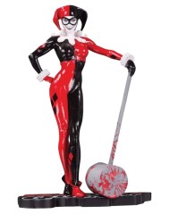 Diamond DC Comics Collectibles Harley Quinn Red, White And Black