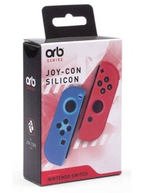 Grips Pentru Joy-con Din Silicon Rosu Si Albastru Nintendo Switch 