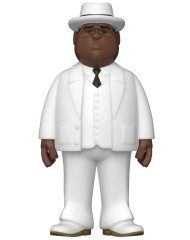 Gold Biggie Smalls White Suit