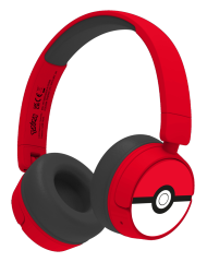 Casti Otl Pokemon Pokeball Rosu/negru