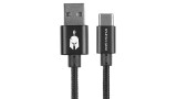  Cablu Usb Dublu Spartan Gear Tip C 2m S Negru pentru PS5 / XBOX SERIES