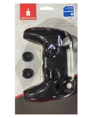 Husa Din Silicon Pentru Controller Si Thumb Grips Spartan Gear Negru