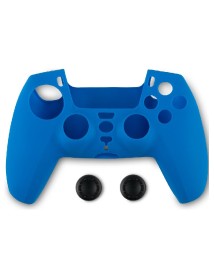 Husa Din Silicon Si Protectie Pentru Butoane Spartan Gear Albastru 