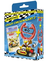 Crazy Chicken Kart 2 Steering Wheel Bundle