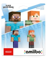 Amiibo Steve & Alex Smash Bros Collection