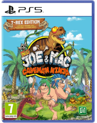 New Joe Mac Caveman Ninja T Rex Edition