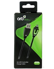 Orb Cablu De încărcare Controller 3m Cu Led