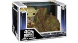 Figurina Statueta Pop! Town Star Wars The Empire Strikes Back 40th Dagobah Yoda With Hut 9 CM