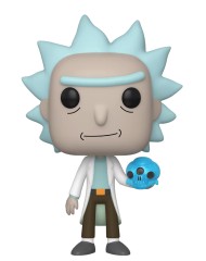 Pop Animation Rick Morty Rick With Crystal Skull 10см