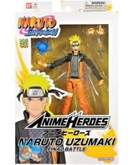 Bandai Anime Heroes Naruto Uzumaki Naruto Final Battle 16cm