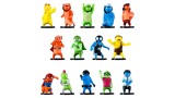 Figurina Joc Set Gang Beasts Collectible 5 Pack Including 1 Rare Hidden Character S1 Random