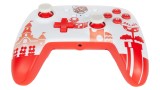  Controller Powera Enhanced Wired Mario Red White pentru NSW