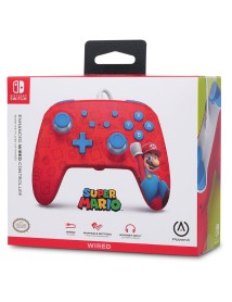 Controller Powera Enhanced Wired Woo Hoo Mario 