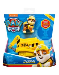 Paw Patrol Rubble Bulldozer Vehicle With Pup