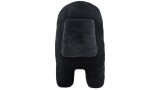 Jucarie Plus Among Us Super Soft Black 40cm