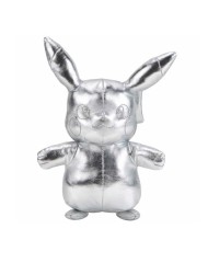 Plus Pokemon Silver Pikachu 25th Celebration 30cm