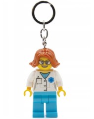 Breloc Lego Led Female Doctor