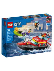 Lego City Fire Rescue Boat (60373) 