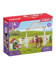 Set Schleich Caii Hannei Si Catelusa Ruby (42458)