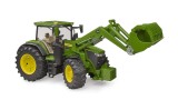  Tractor Bruder John Deere 7r 350 With Frontlader (br3151)