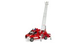  Vehicul Bruder Mb Sprinter Fire Engine W/ladder Waterpump Lights & Sound (br2673)