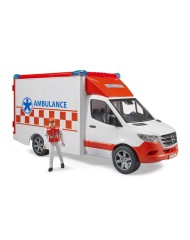 Sprinter Bruder Mb Ambulance W/driver (br2676)