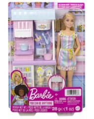 Papusa Barbie & Ice Cream Shopkeeper (hcn46)