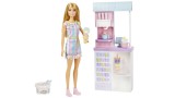 Papusa Barbie & Ice Cream Shopkeeper (hcn46)