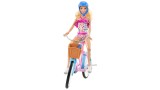 Papusa Barbie & Bike (hby28)