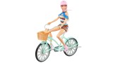Papusa Set Barbie Holiday Fun & Bicycle Accessories (gxf32)