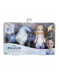 Papusa Disney Frozen Elsa & Water Nokk Petite Storytelling 15cm