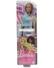 Papusa Barbie Glitz Outfits Dark Skin & Light B...