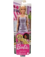 Papusa Barbie Glitz Outfits Brown Hair & Purple...