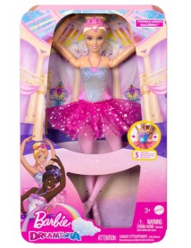 Papusa Barbie Dreamtopia Twinkle Lights Ballerina (hlc25) 