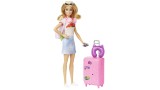 Papusa Barbie & Travel Set With Puppy (hjy18)