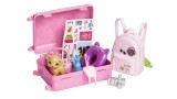 Papusa Barbie & Travel Set With Puppy (hjy18)